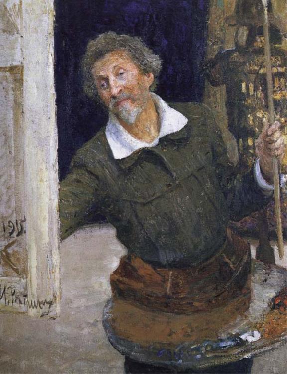 Ilya Yefimovich Repin Self-Portrait oil painting image